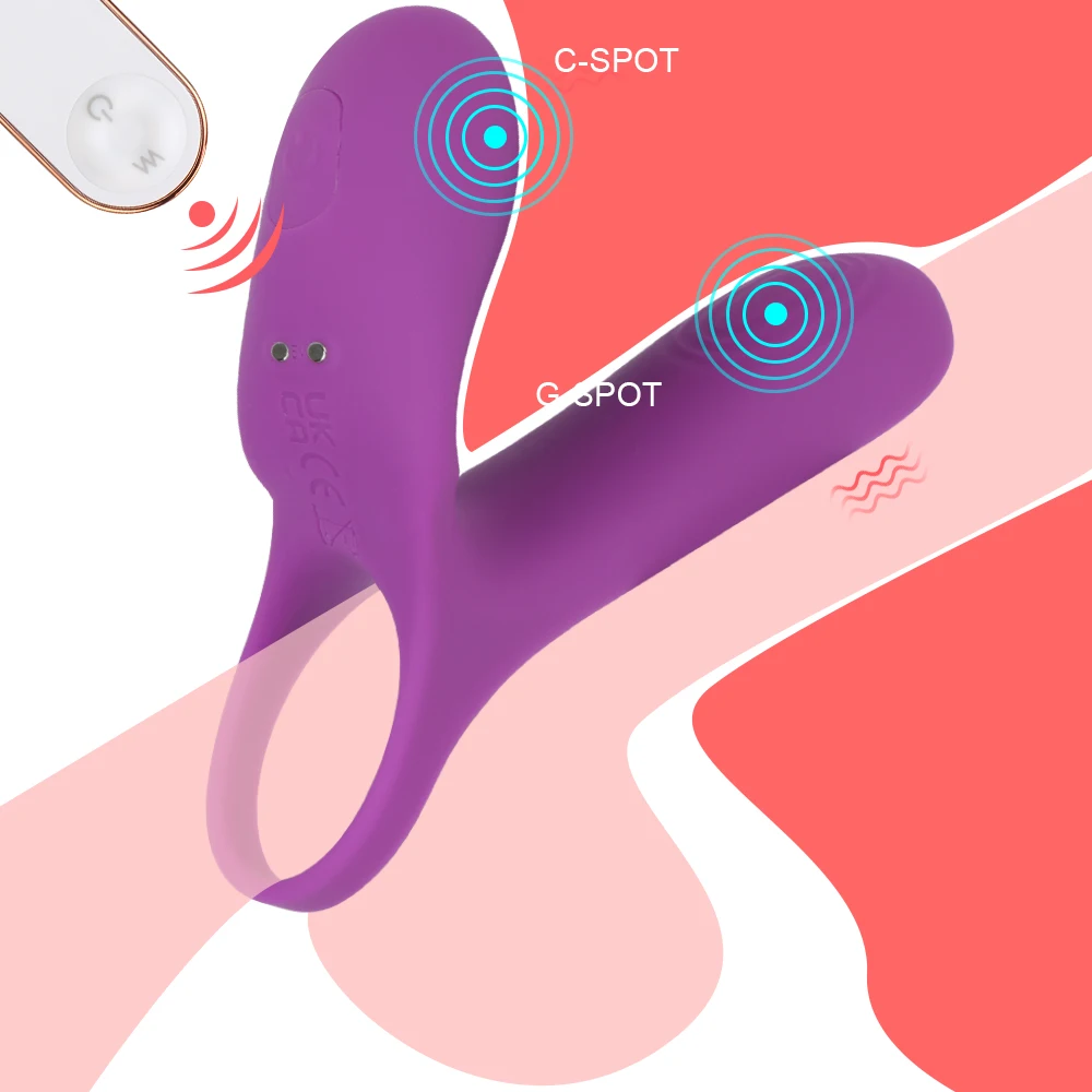 On Vibrators Strap  Ring For Men  Extender Stretcher Delay Ejaculation Women Clitoris Anal Stimulator Sex_voghion.com