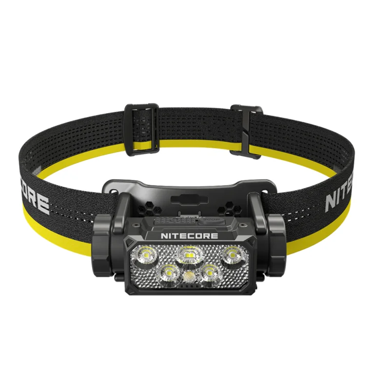 Nitecore NU45 - Lampada Frontale LED UHE NiteLab, 8 LED, Ricaricabile, Ideale Per Outdoor E Corsa