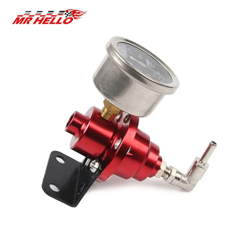 Automobile modified universal TOMEi Fuel Pressure Regulator adjustable fuel pressure regulating valve / fuel booster / pressure regulator with gauge