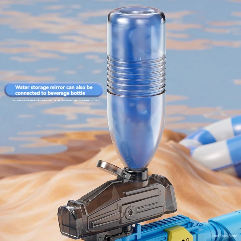 M416 Electric Water Guns Toy Automatic Manual 2 Modes Beach Blaster Powerful Summer Outdoor Toys for Children Boys Girls Adults 4