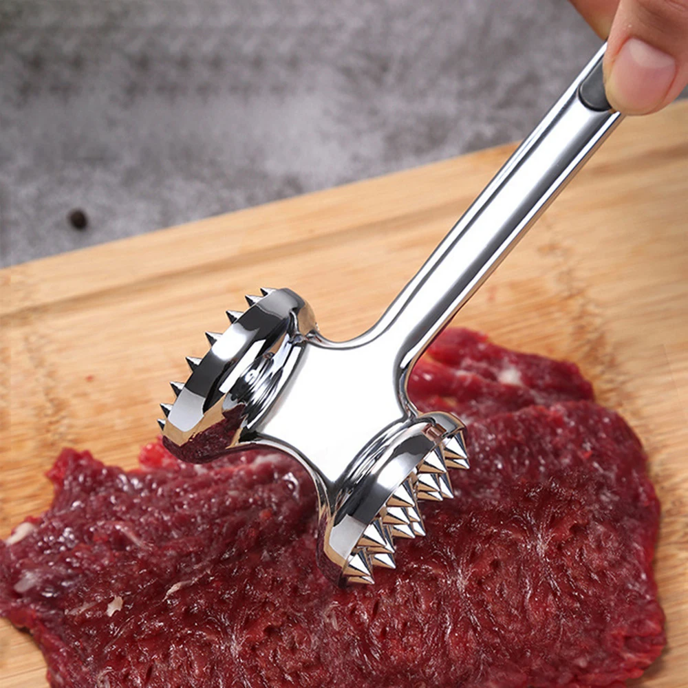 

Meat Tenderizer Dual-Sided Nails Meat Mallet Meat Hammer for Steak Chicken Fish Meat Pounder Kitchen Meat Tenderizer Tool