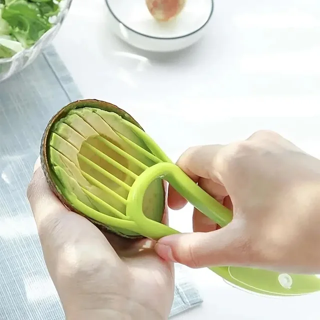 1pc 3 In 1 Multifunctional Avocado Slicer, Avocado Pitters, Avocado Cutter, Kitchen Gadgets 5