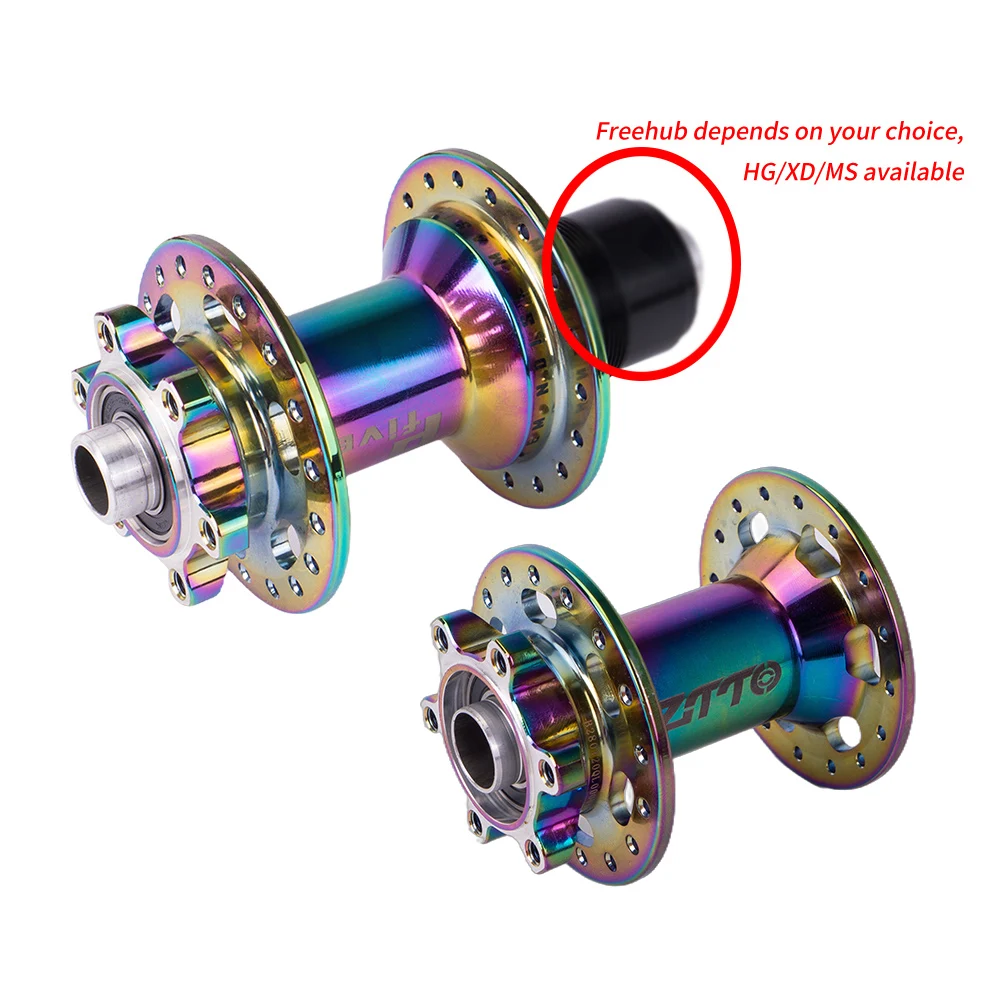 ZTTO MTB Loud Noise Hub P5 6 pawl 3 degrees Pawls Disc Brake