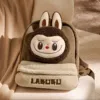 New LABUBU Children's Shoulder Bag Plush Kindergarten Schoolbag Ladies Cute Backpacks 1