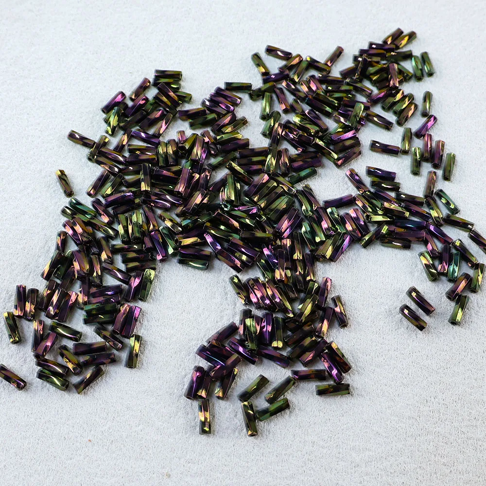 10g Tube, importiert aus Japan, MGB Metal Color TW-Spiral Tube Beads 6mm Schmuckzubehör, geeignet für Kleidung, Halsketten, Vari – Detail 7