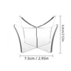 Acrylic Ball Holder Basketball Display Stand Football Volleyball Soccer Display Stand Triangle Rack Sports Ball Storage Bracket 6
