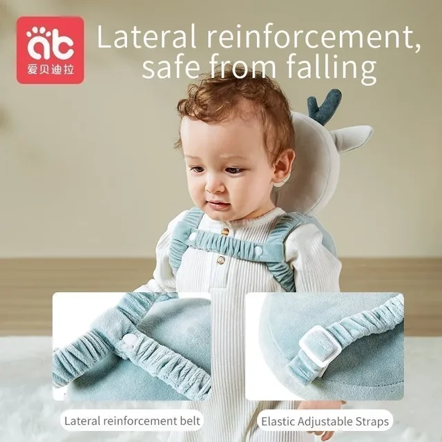 AIBEDILA Baby Head Protector Safety Pad Cushion Back Prevent Injured Elf Lion1-3T Toddler Security Pillows Protective Headgear 3