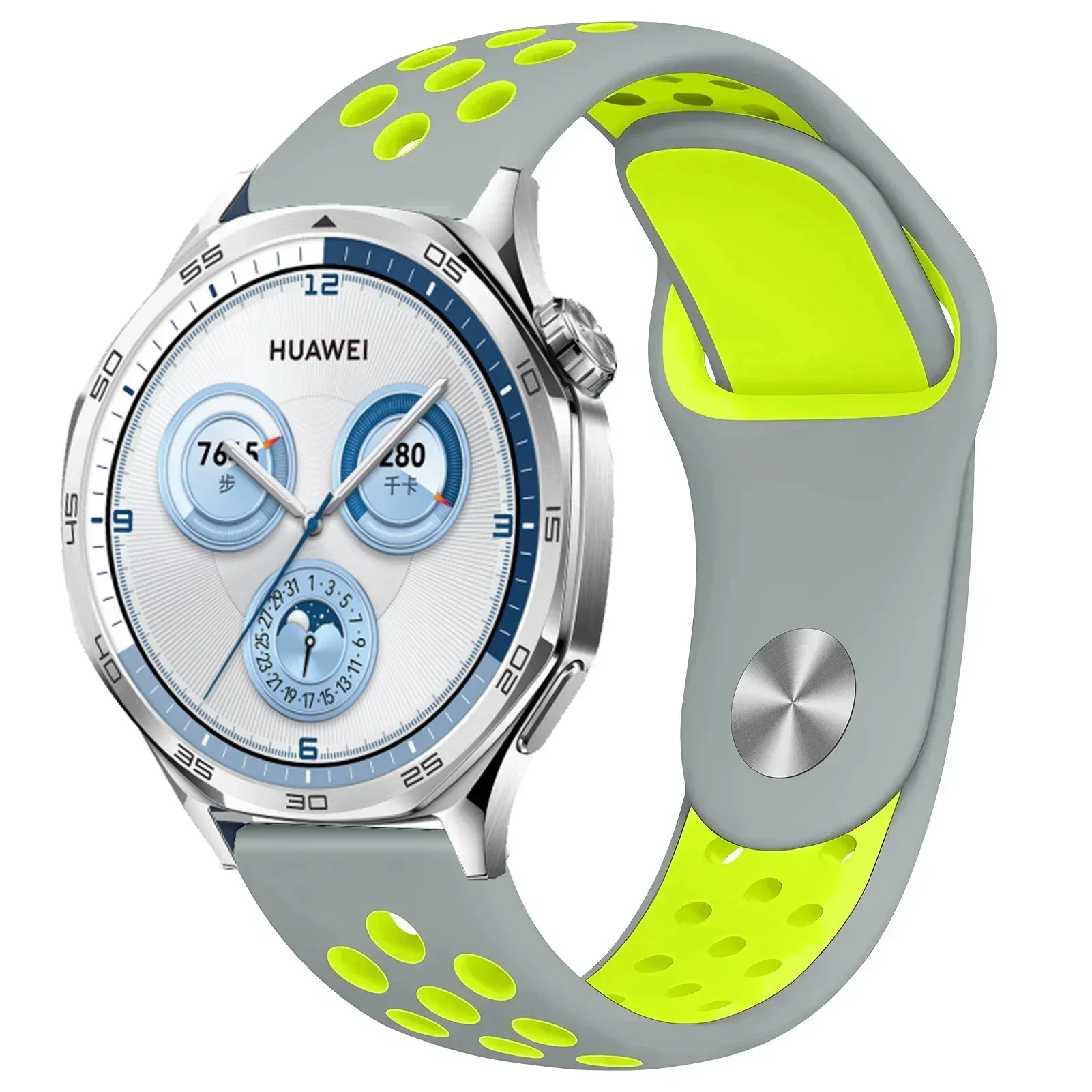 Silicone Two-Color Wristband - 22mm/20mm/18mm