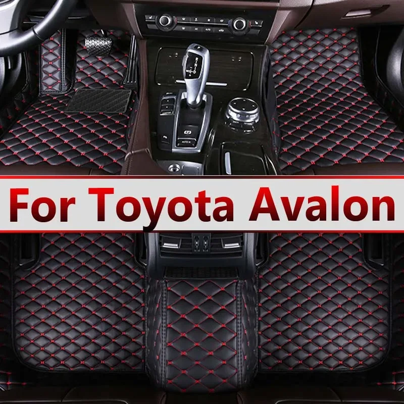 

Автомобильные коврики для Toyota Avalon XX40 2013 ~ 2018, прочный водонепроницаемый ковер, роскошный кожаный коврик, автомобильные аксессуары, автомобильные коврики, полный комплект