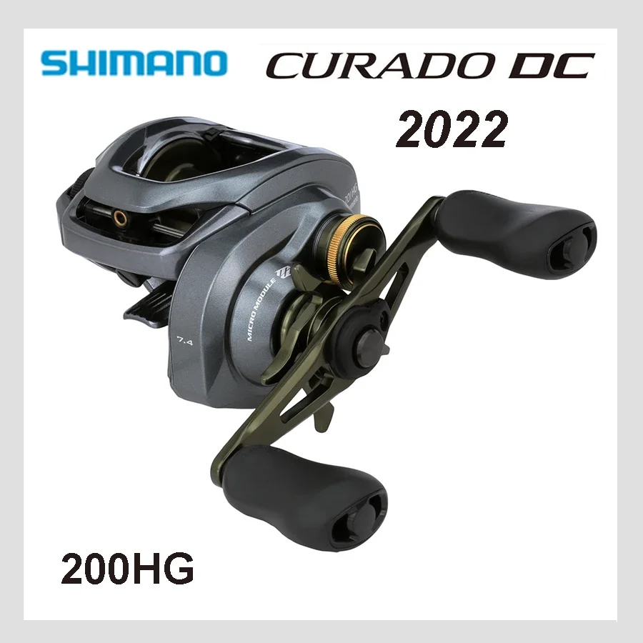 

2022 NEW Original SHIMANO CURADO DC 200HG 200XG 201HG 201XG Left Right Hand X-SHIP Fishing Baitcasting Reels I-DC4 Fishing Wheel