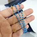 Gold Blue Chain