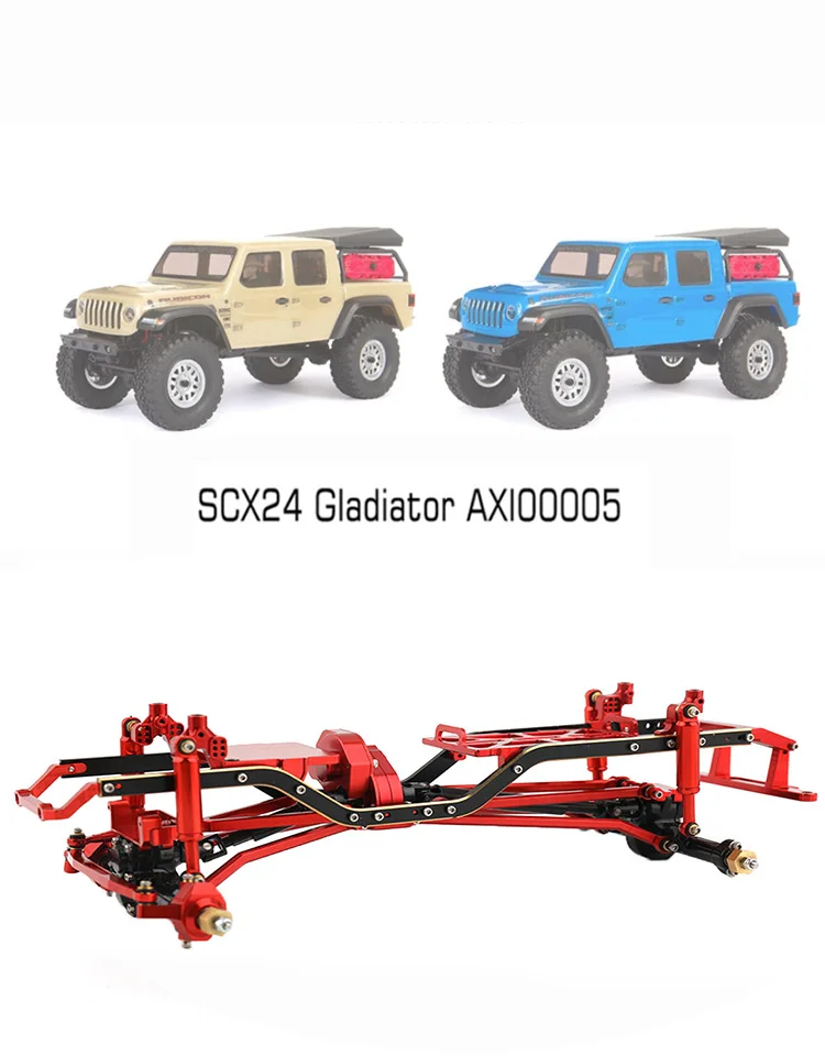 Scx24　Gladiator　1/24　Metal　Frame　Car　Aliexpress　Scx24　Gladiator　Axial　Jeep　Upgrades　Jeep