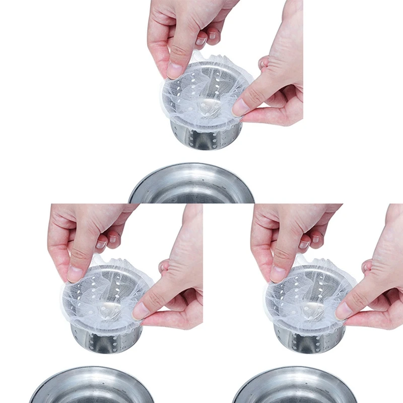 

600Pcs Sink Filter Dish Washing Sink Drain Residue Filter Garbage Bag Water Cut Bag Kitchen Shower Floor Drainer Promotion
