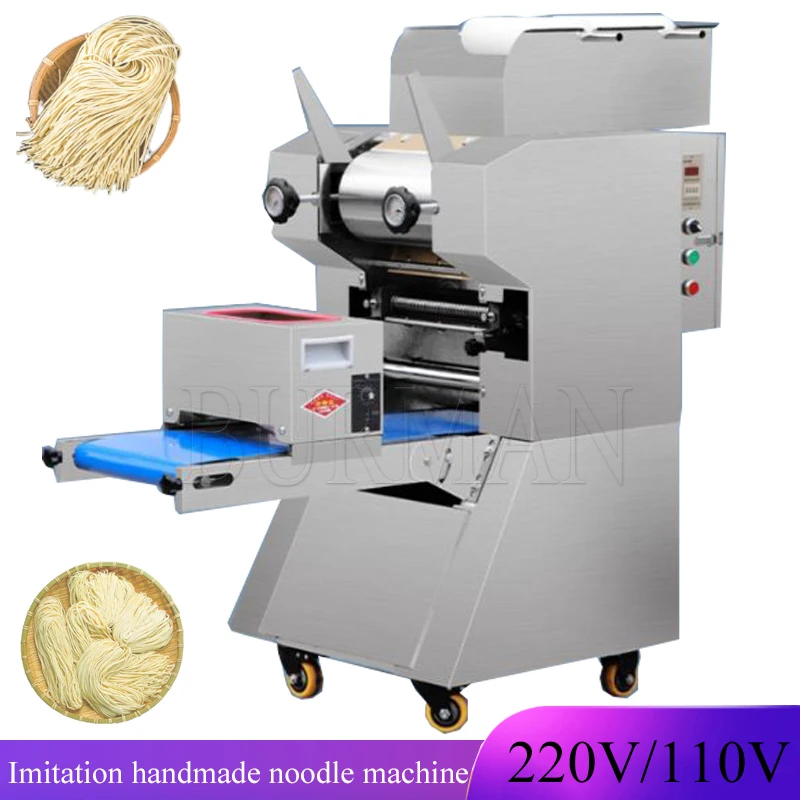 

Noodle Press Stainless Steel Desktop Italian Noodle Machine Commercial Kneading Electric Noodle Machine 110V 220V