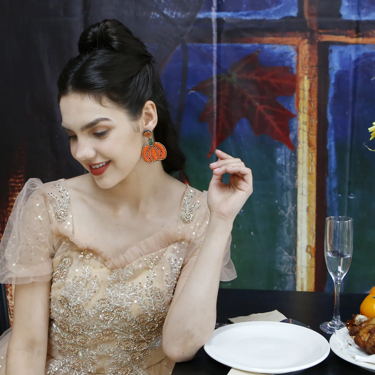 2023 New Earrings for Women Fashion hand-woven Jewelry Gift for Party Best Friend