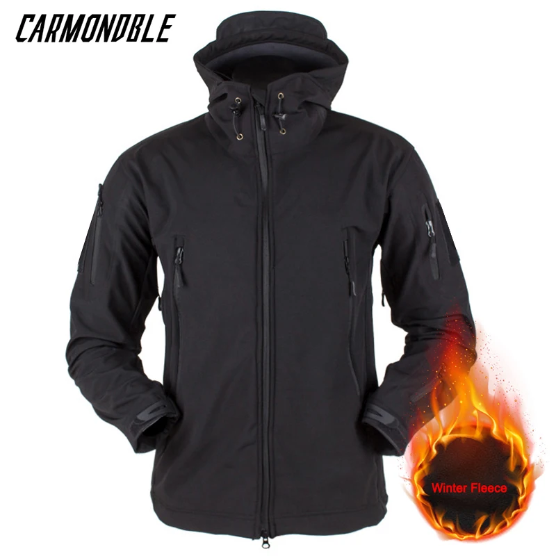 CARMONDBLE Camouflage Cycling Jacket Windproof Waterproof Bicycle Windbreaker THermal Bike Clothing