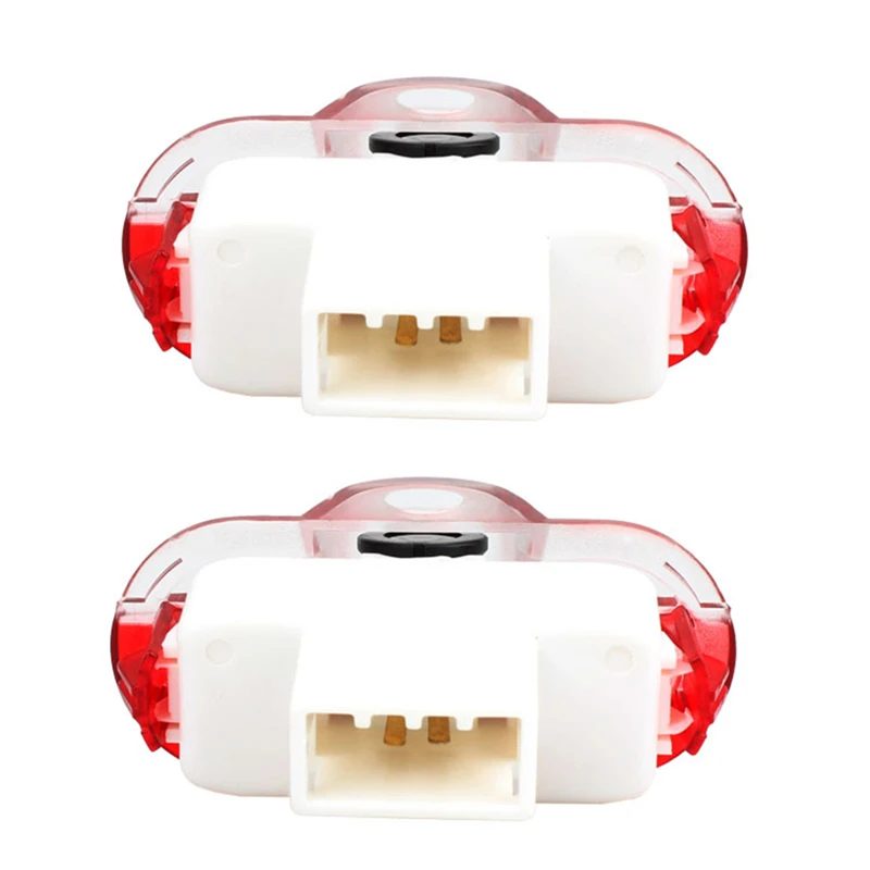 2Pcs LED Car Door Ghost Shadow Projector Light Decoration Lamp For SEAT Alhambra Leon MK1 2005 2006 Accessories led car lights car door projector lamps led car decorative lights led car decoration lamp car projector lamp led lights
