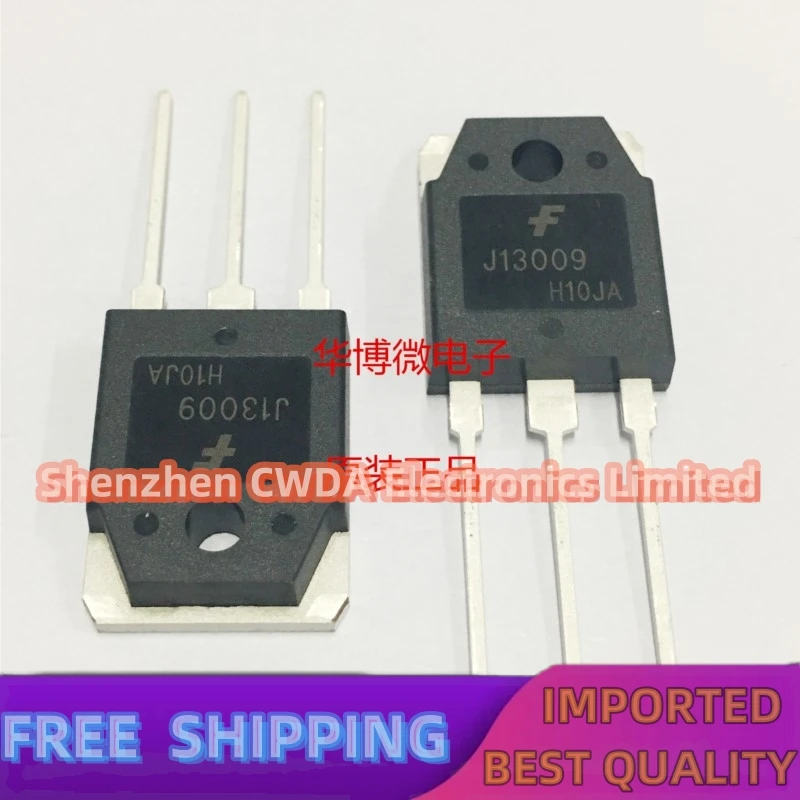 10PCS-20PCS    J13009 FJA13009TU  TO-3P  700V 12A In Stock Can Be Purchased