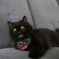 Pet Halloween Scarf  Cute Cartoon Fun Bib  Cats & Dogs Birthday Props Party