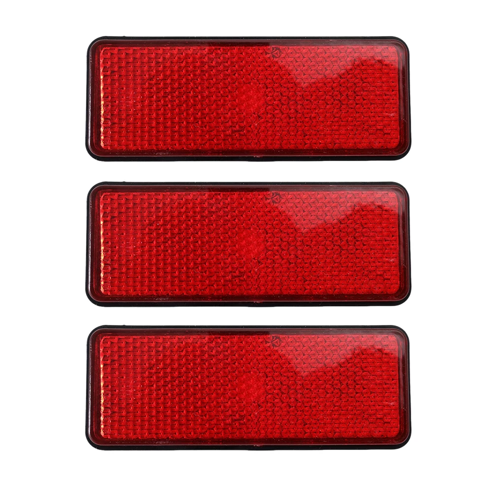 (New) Universal Safety Warning Reflector Car Motorcycle Truck Trailer Scooter High Vis (15.85 USD)