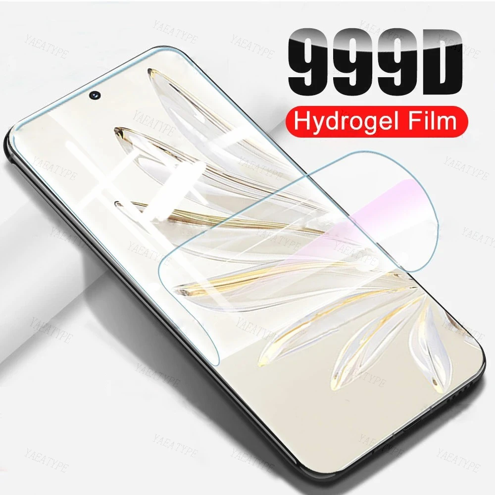 

Гидрогелевая пленка для Honor 70 80 Pro Plus 60 50 90 Pro 70 Lite 80 GT, полное покрытие, Защита экрана для Honor 70 80 Pro + пленка