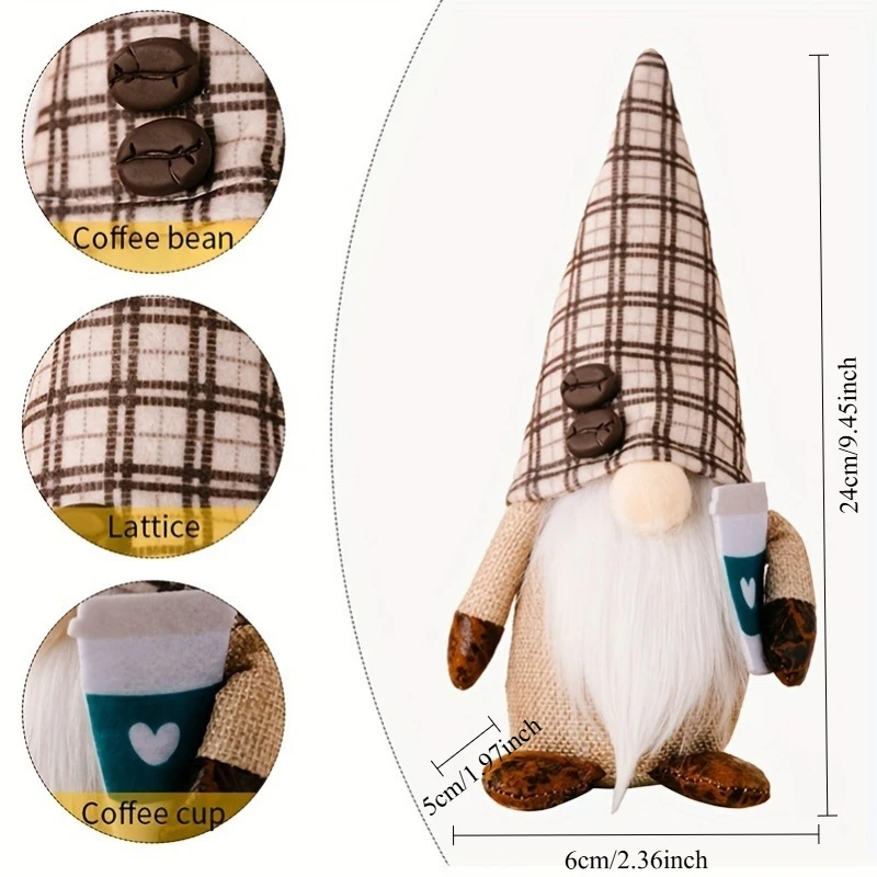 2PCS Christmas Elf Ornament Doll, Christmas Tree Hanging Pendant, Christmas Party Decoration Doll, Desktop Ornament