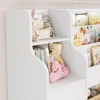 Children's Bookcases Toy Organizers and Storage with 8 Storage Cubbies and 2 Movable Drawers Toy Shelf Organizer 6
