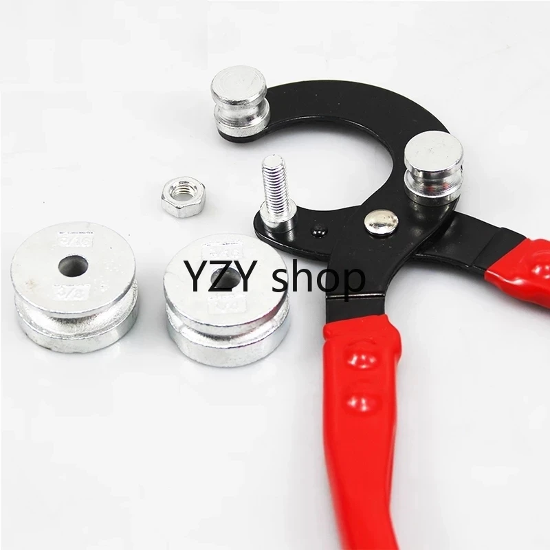 New Manual Brake Tubing Pipe Bender Bending Tool 3/16 Inch 1/4 Inch 5/16 3/8 Diameter Heavy Duty Machine Tools Acces