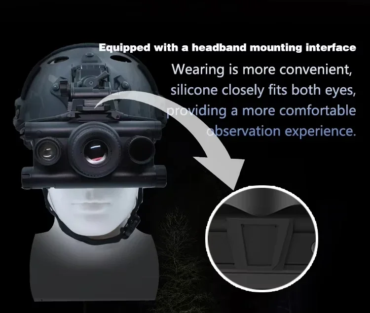 Z9157 4K UHD Tactical Night Vision Goggles - 40MP, 8X Zoom