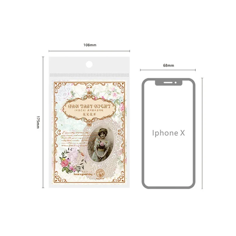 ���� ���̽� ��ŷ �ö�� �׵θ�, ���� ����, DIY ��� �ڵ��, ��ũ����, ���� 108*175mm, 35 �� ���