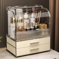 Large Capacity Cosmetic Storage Box Makeup Drawer Organizer Jewelry Nail Polish Makeup Container Desktop Sundries Table Shelf 1