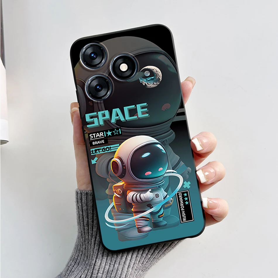 Fashion Marble Silicone Black Soft Phone Case - 2023 Edition