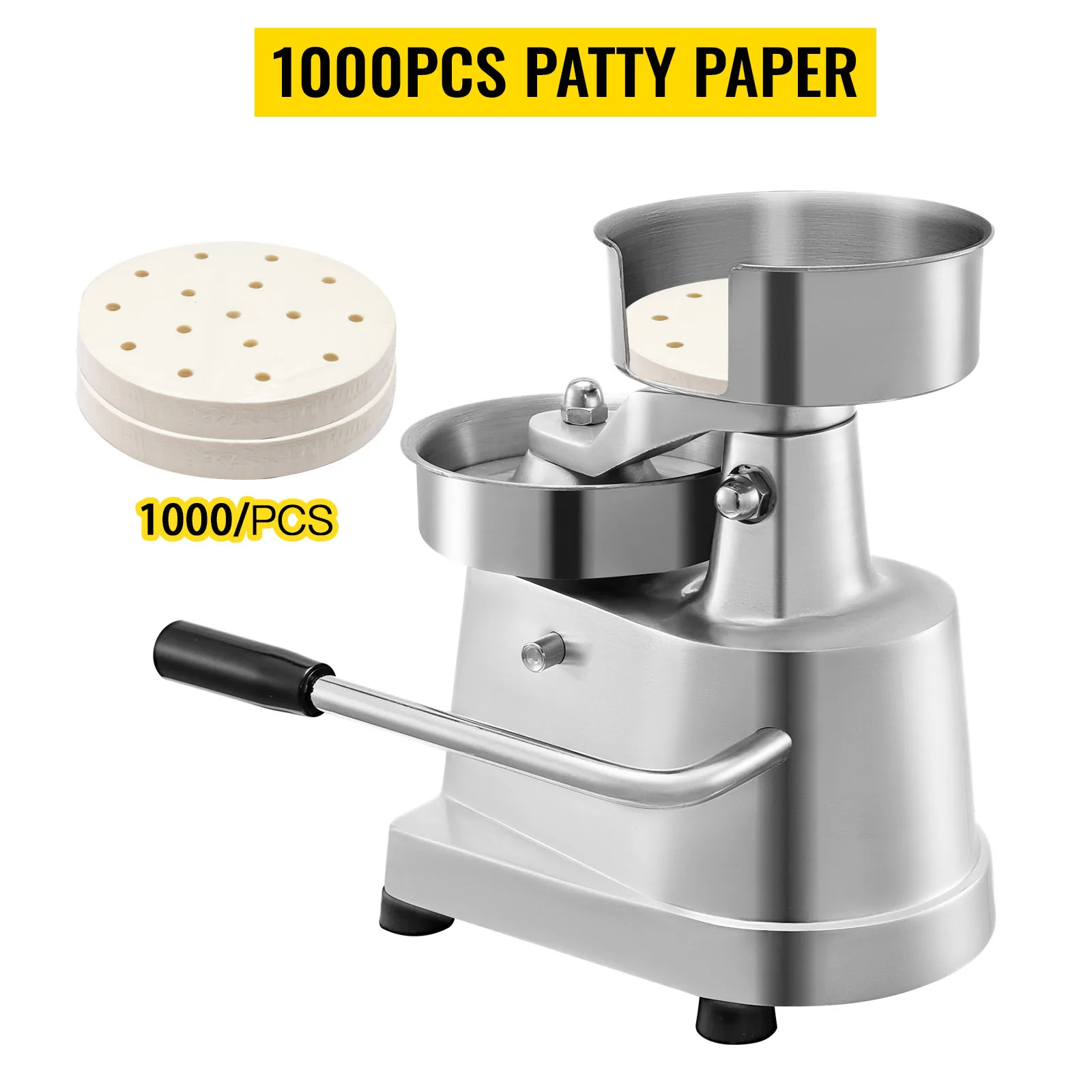 Pressa Hamburger Manuale Da 100/130/150 Mm Macchina Modellare La Carne  Tonda In Alluminio Che Forma Il Tortino Di Hamburger Impieghi Gravosi Da  172,86 €