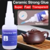 Ceramics Pottery Tiles Extra Strong Instant Adhesive Professional Super Glue Seconds Cyanoacrylate 502 DIY Craft Plastic Leather 2