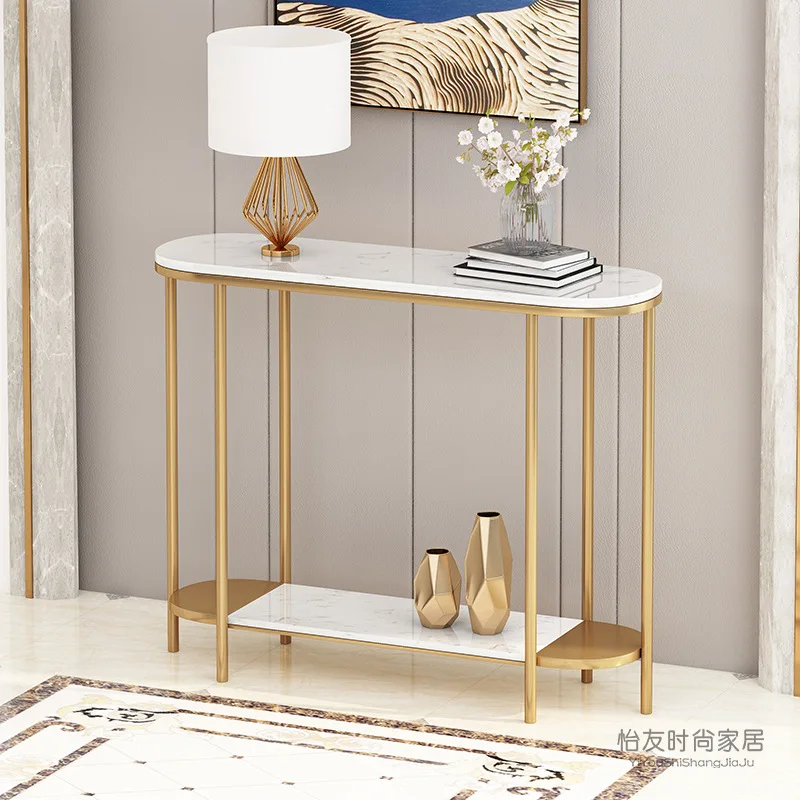 

Table Wall Narrow Table Nordic Corridor Console Modern Minimalist Entrance Entrance Cabinet Affordable Luxury Style