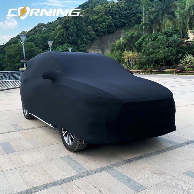 Universal Stretch Car Cover Sunproof Windproof Dustproof Scratch Resistant  UV For Sports Car Sedan SUV Protection Covers - AliExpress