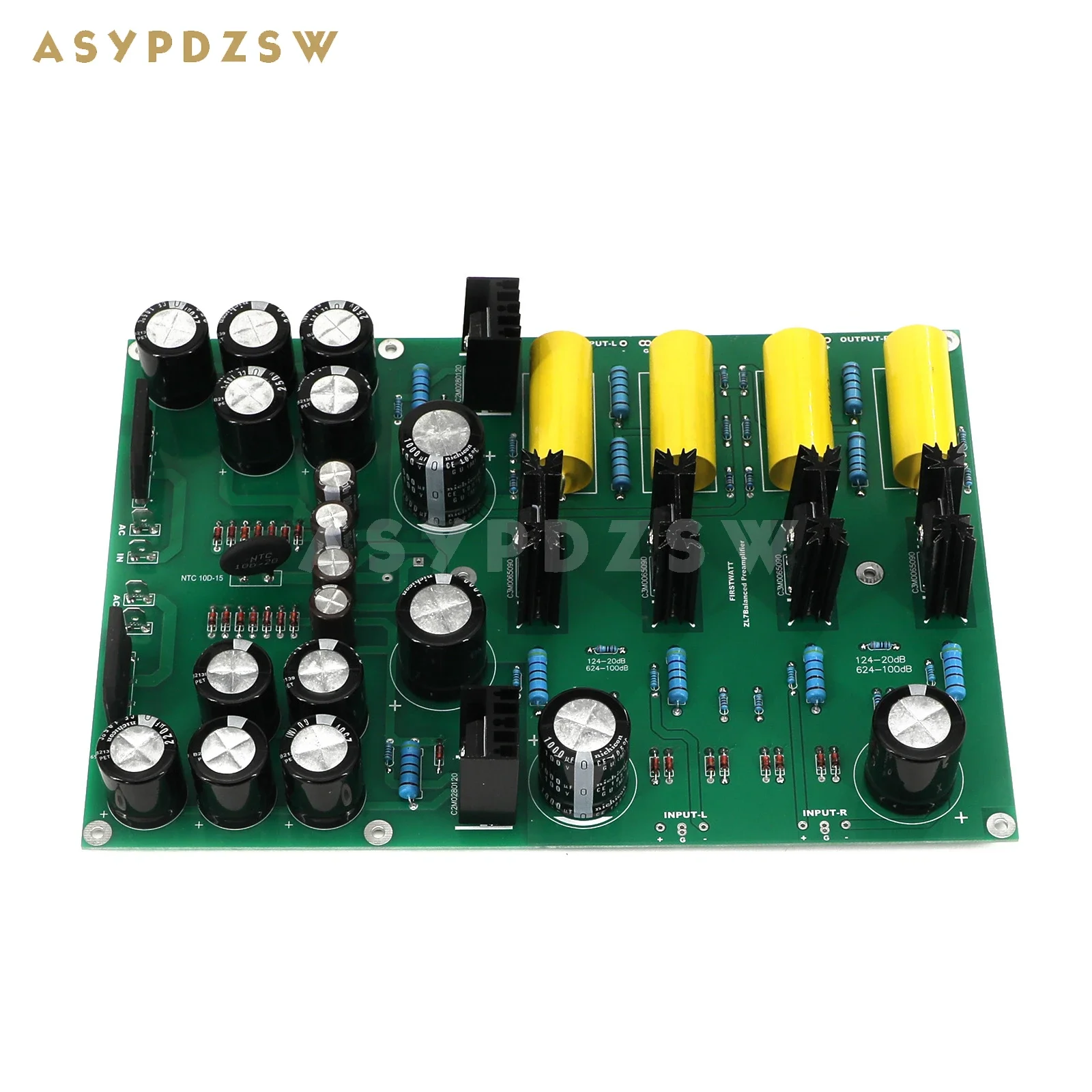 

HI-END ZL7 Fully balanced preamplifier FirstWatt PASS Balanced ZEN Line Stage preamp DIY Kit/Finished board