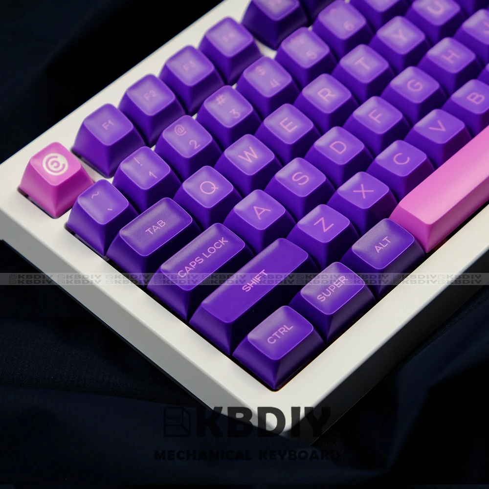 Kbdiy-teclas Mecânicas Iso mx 160 Teclas Perfil SA Pbt Gmkfans Inazuma Keycaps Faça Você Mesmo Custom Double Shot para Gmk67