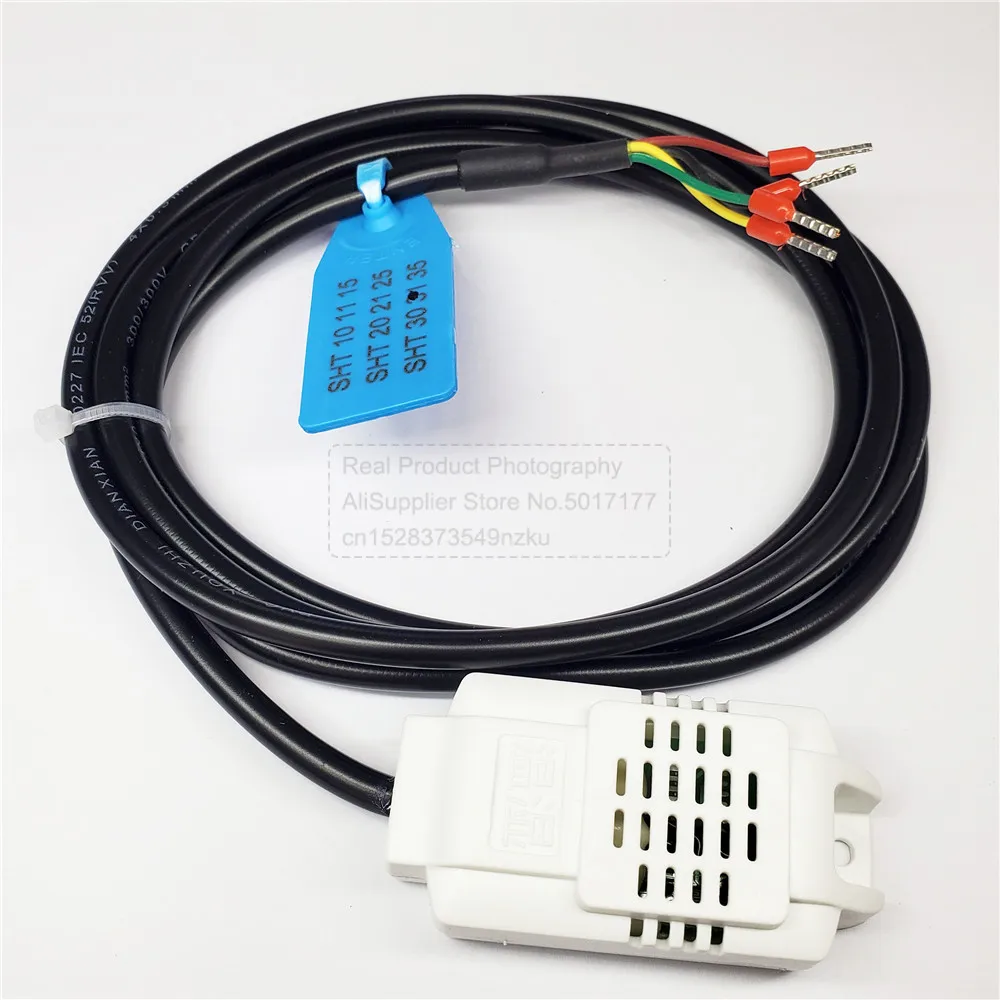 SHT31 Temperatur-Feuchtigkeitssensor-Sondenkabel, Draht, selbstkalibrierend, 14 Bits, digitale Kapazitätssensoren, OEM-Länge, I2C-Ausgang, 9 m – Detail 4