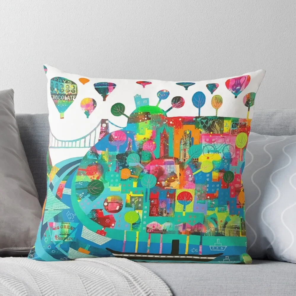 

Great Bristol Throw Pillow covers for pillows Throw Pillow