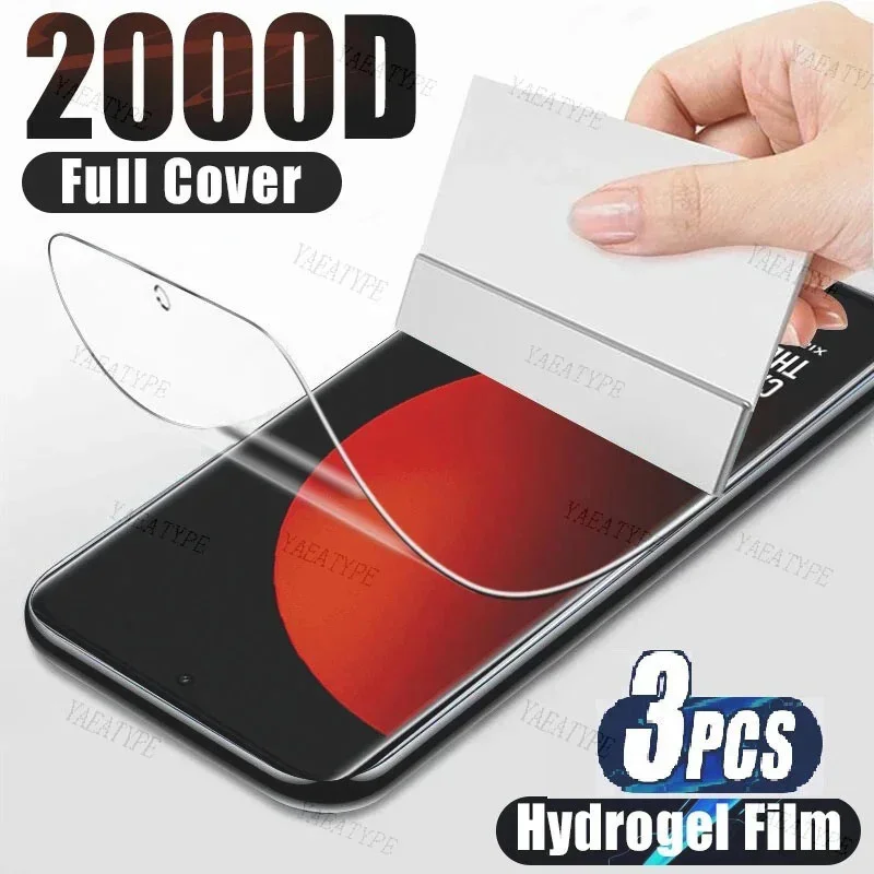 3 Pezzi Per Doogee V20 Pro Ultra 6.43 "Pellicola Proteggi Schermo Idrogel Su Doogee V20 Pro V20 V20Pro V 20 Pellicola Protettiva