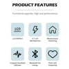 Bluetooth Arm Blood Pressure Monitor Home Medical Blood Pressure Monitoring gauge digital tensiometers Blood pressure meter 5
