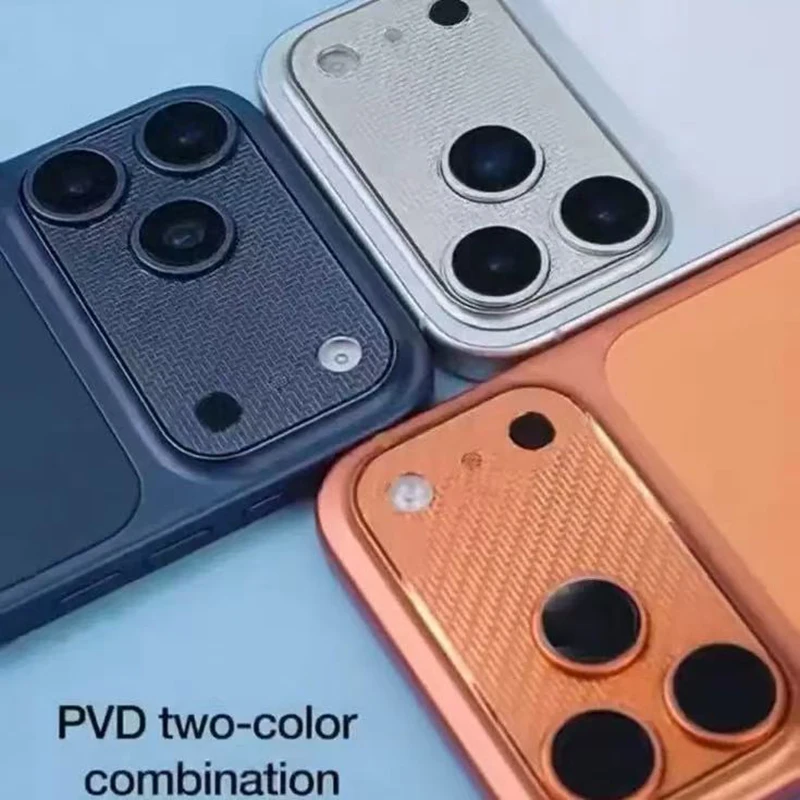 2 Pezzi Protezione Lente Fotocamera Premium AR HD per iPhone 17 Pro 17 Pro Max 17PRO, Pellicola Protettiva Anello Posteriore in Rete Metallica a Copertura Totale - immagine 6