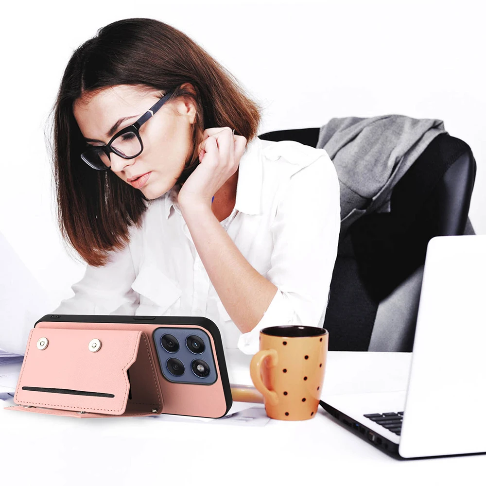 Luxury Wallet Card Holder Back Cover Case