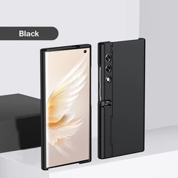 Candy Color Skin Friendly Matte Case - Slim Hard PC Shockproof Bumper Back Cover for Honor V Purse (Black)
