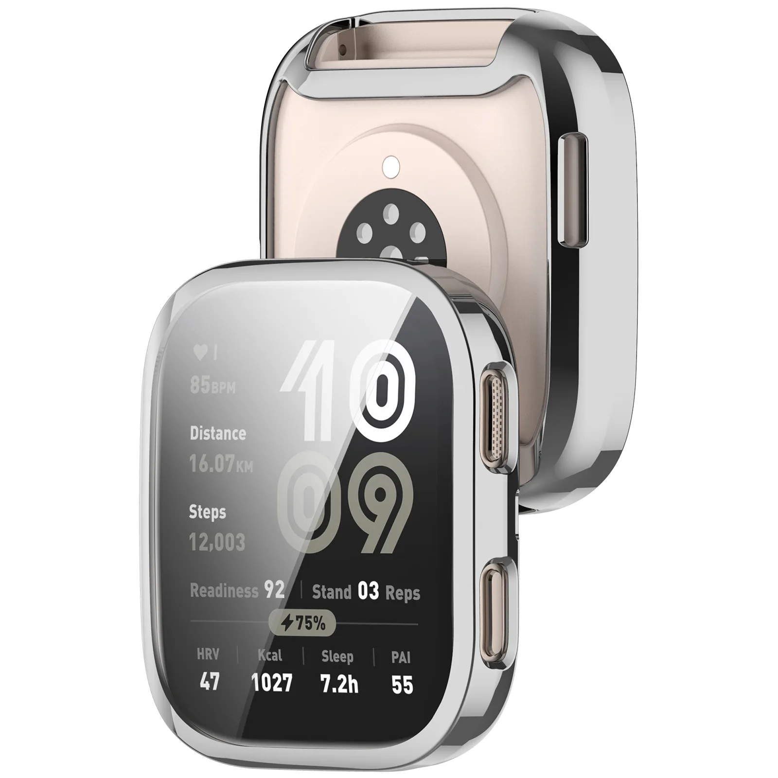 TPU-Uhrengehäuse für Amazfit Bip 6, vollständige Abdeckung, kratzfeste Displayschutzfolie für Huami Amazfit Bip6 Smartwatch-Zubehör – Detail 8