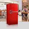Galanz GLR40TRDER Retro Compact Refrigerator,4.0 Cu.Ft Mini Fridge with Dual Doors,Adjustable Mechanical Thermostat with Freezer 6