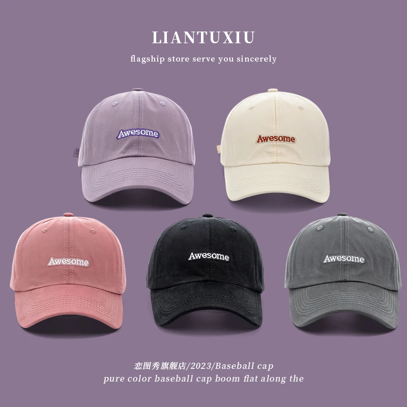 

Women's Hat 2023 New All-Match Fashion Baseball Cap Trendy Couple Peaked Cap Men's Fashion