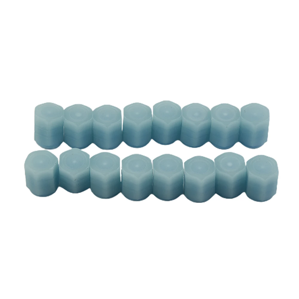 

Wheels Luminous Valve Valve Stems ABS Material Fluorescent-Blue Tires Accessories 0.62*0.47*0.47in Car Truck Practical Durable