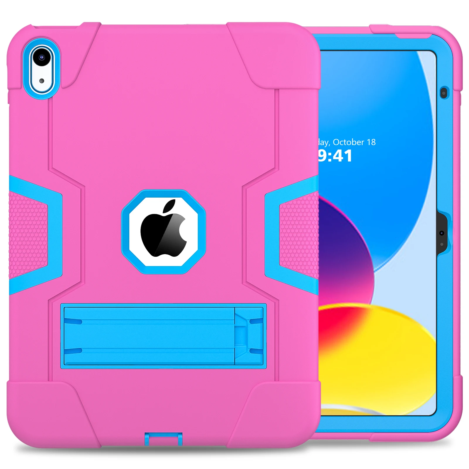 Durable Shockproof iPad Case with Stand for Various Models and Sizes